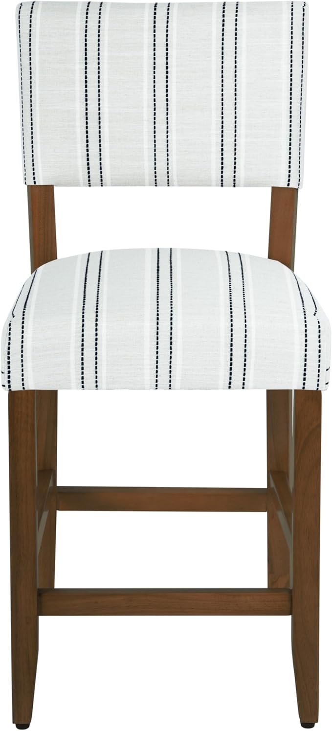 HomePop 24" Open Back Counter Stool|HomePop Home Décor|Fabric Chairs - Image 7
