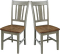 International Concepts San Remo Splatback Chair, Distressed Hickory/Stone by InternationalConcepts