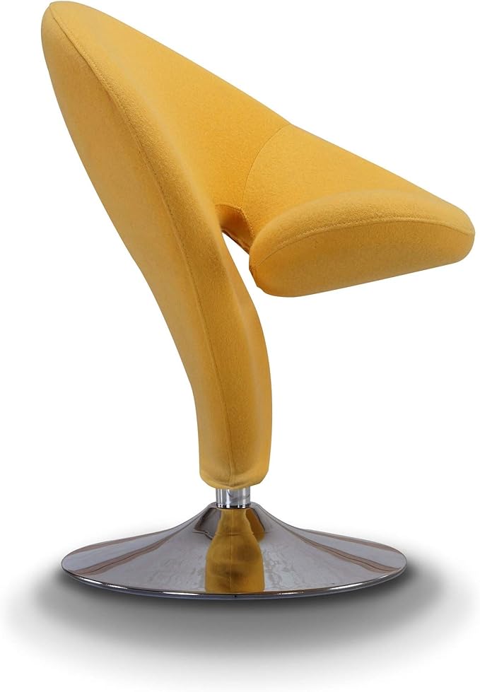 Manhattan Comfort Curl Swivel Accent Chair Set of 2 - Image 5
