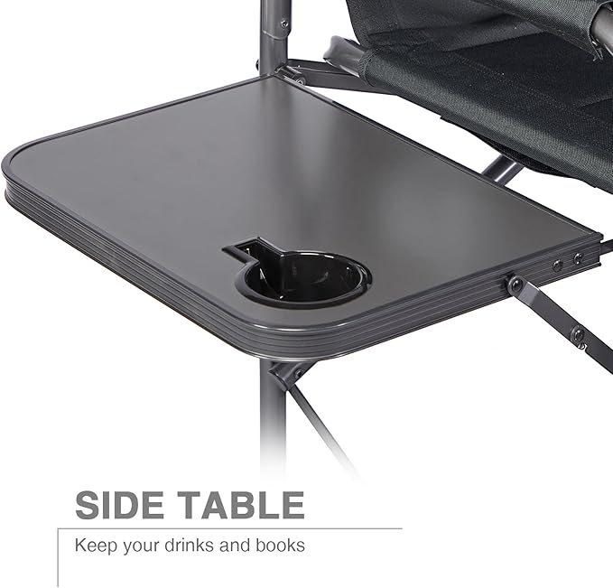 EVER ADVANCED 2 Piece 30.7" Seat Height Directors Chairs - Image 7