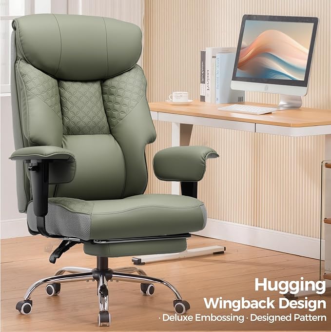 GTRACING Big and Tall Office Chair 400LBS Wide Ergonomic Gaming Chair - Image 4