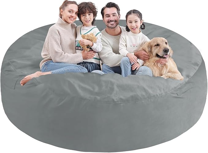 7FT Bean Bag Chair, Large Bean Bag Chairs by SIMFLAG