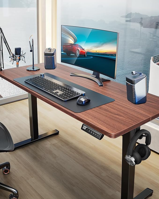 ErGear Height Adjustable Electric Standing Desk, 55 x 28 Inches Sit Stand up - Image 2