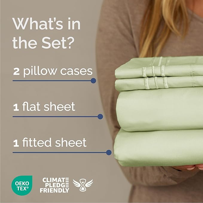 Cal King Size 4 Piece Sheet Set - Image 2