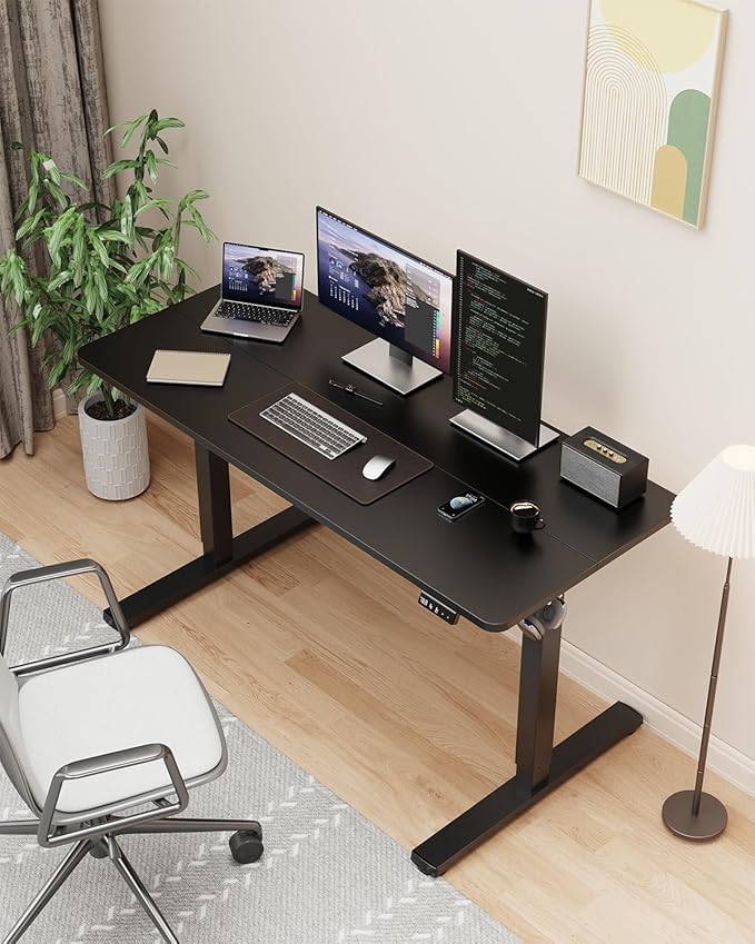 Electric Standing Desk, Large Height Adjustable Stand up Desk, 48 x 24 Inches - Image 2