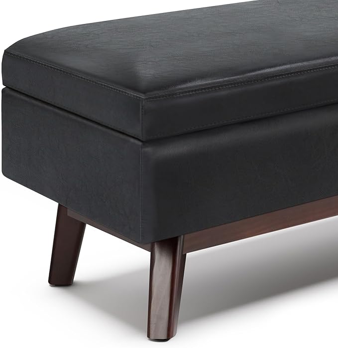 SIMPLIHOME Owen 48 inch Wide Mid Century Modern Rectangle Rectangular Storage - Image 11