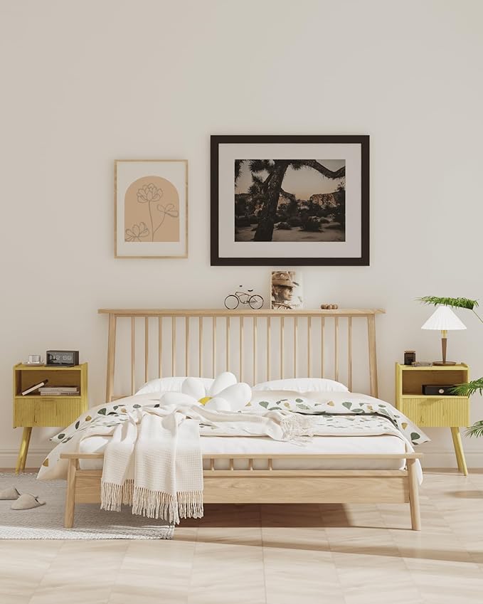 Nightstand, Modern Bedside Table - Image 5