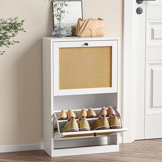 Shoe Storage Cabinet for Entryway by Unknown