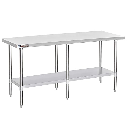 DuraSteel 24x84 Stainless Steel Work Table by DuraSteel