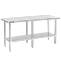DuraSteel 24x84 Stainless Steel Work Table by DuraSteel