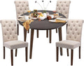 COLAMY 5-Piece Extendable Dining Table Set by COLAMYINC