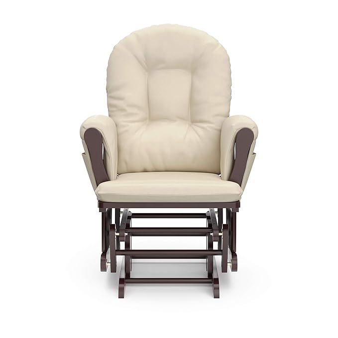 Storkcraft Premium Hoop Glider & Ottoman — GREENGUARD Gold Certified, Solid - Image 12