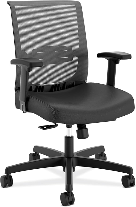 HON Convergence Ergonomic Office Chair, Breathable Back Support Mesh, by HON