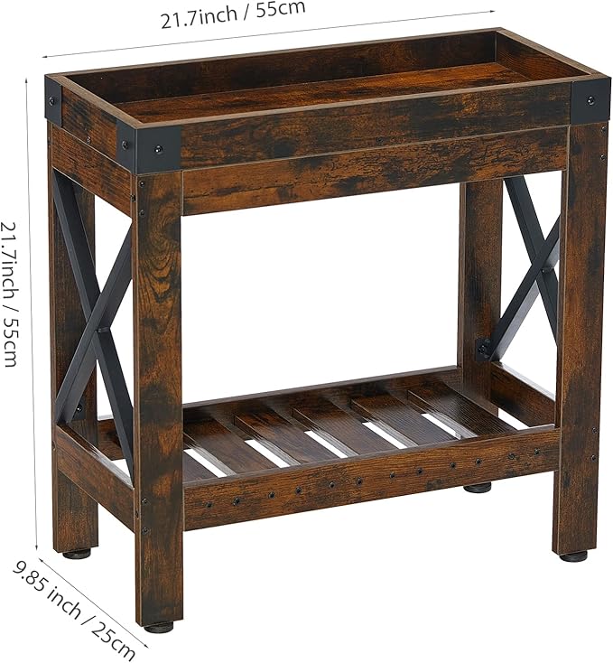 Narrow Side Table, Slim End Table, Sofa Side Table, End Table Nightstand - Image 3