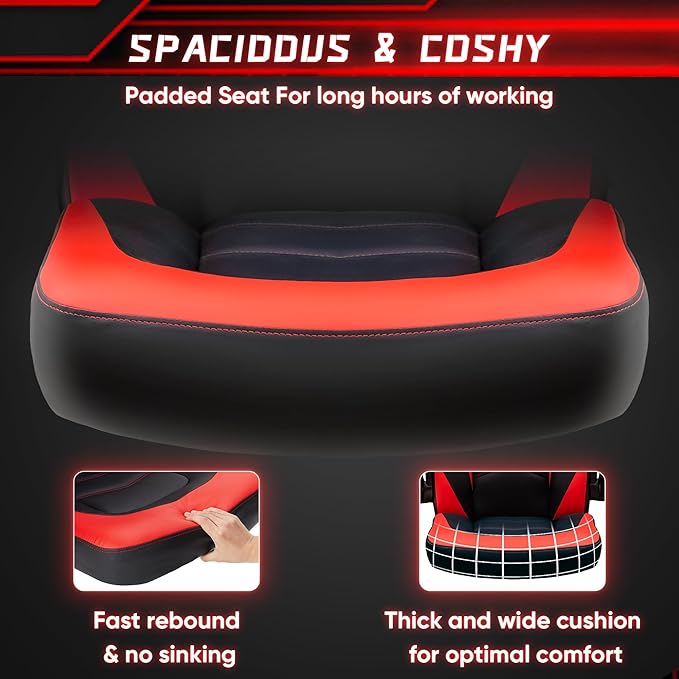 OLIXIS Computer Gaming Desk Chair - Image 7
