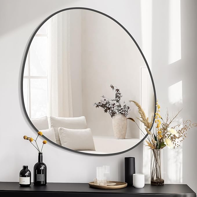 WallBeyond Asymmetrical Mirror, Irregular Wall Mirror, Abstract Wall Mirrors - Image 3