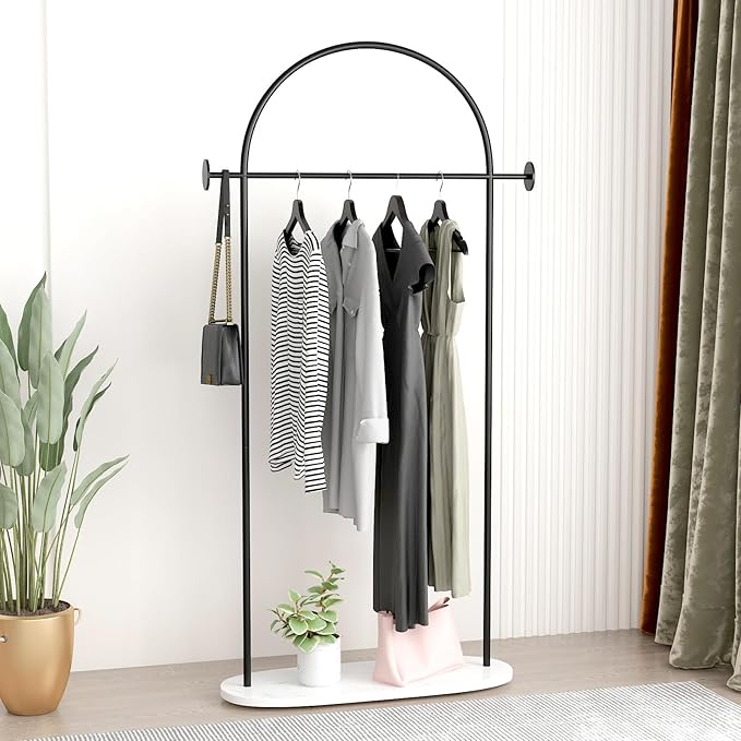 Black Clothing Rack, Modern Clothes Rack by KADIGANG