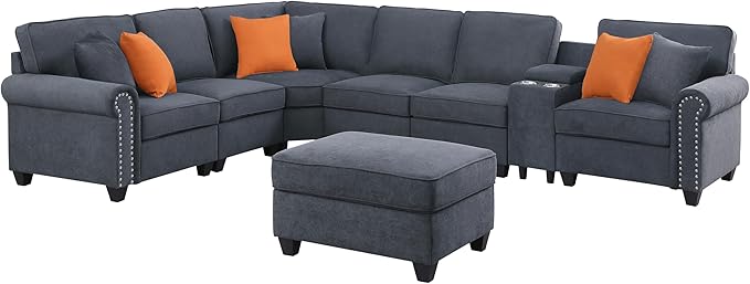 L-Shape Modular Sectional Sofa for Living Room - Image 2