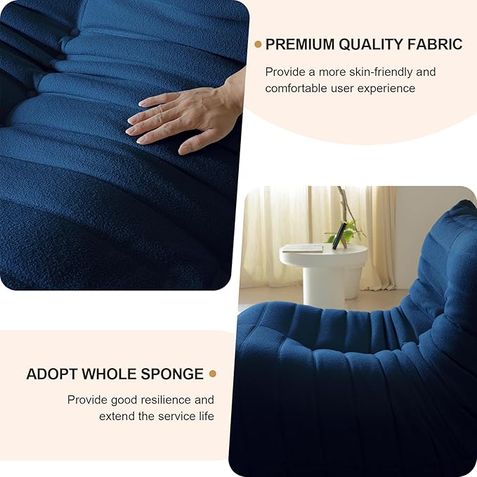 Luxury Ottomans, Modern Square Foot Rest - Image 3