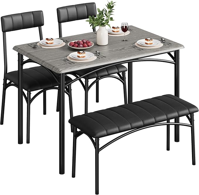 Dining Table Set for 4, Small Dining Table Set - Image 3