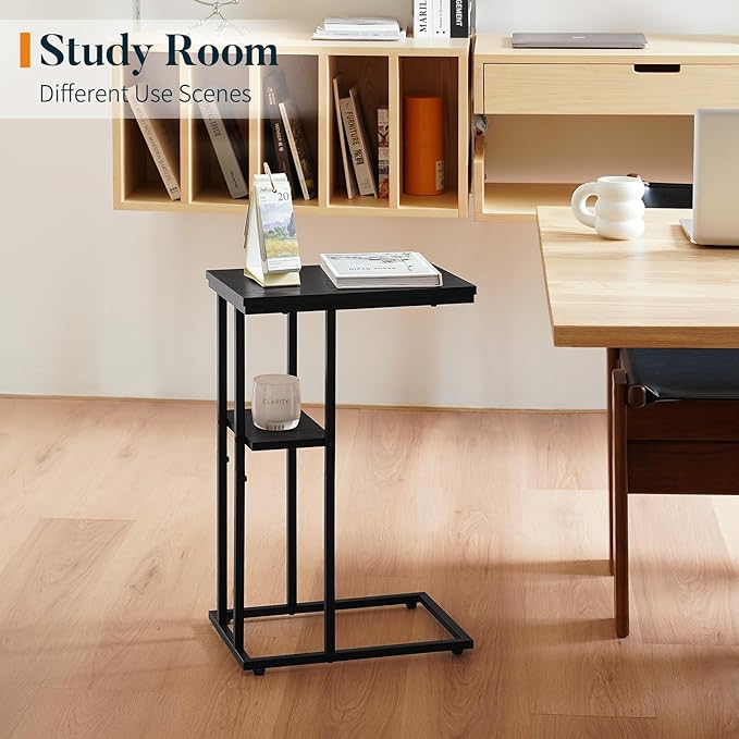 Yoobure C Shaped End Table, Side Table - Image 2