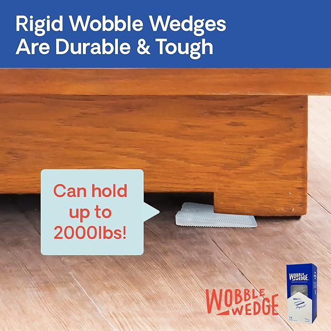 The Original Wobble Wedge Rigid Plastic Shims-MADE IN USA - Image 3
