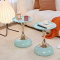 Stylish Hourglass Side Table by Unknown