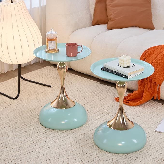 Stylish Hourglass Side Table by Unknown