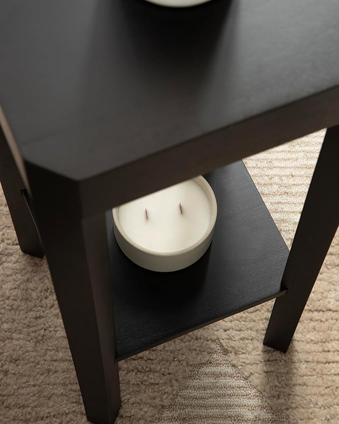 Kate and Laurel Talcott Modern Square Wood Drink Table, Transitional Decorative - Image 6