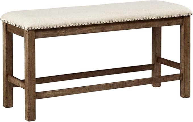 Signature Design by Ashley Morriville Counter Height Upholstered Dining Room by SignatureDesignbyAshley