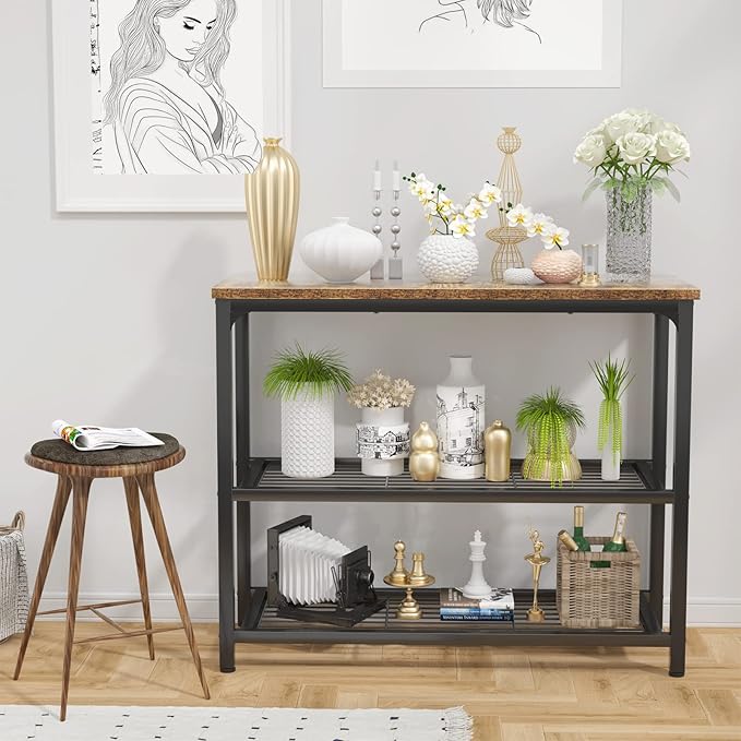 Ecoprsio Small Console Table, Sofa Table - Image 2