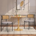 Mid Century Modern Dining Chairs Set of 2 by Unknown