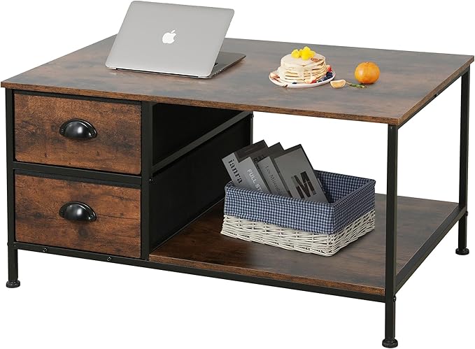 SENIG Coffee Table with Drawers, Coffee Table by SENIG