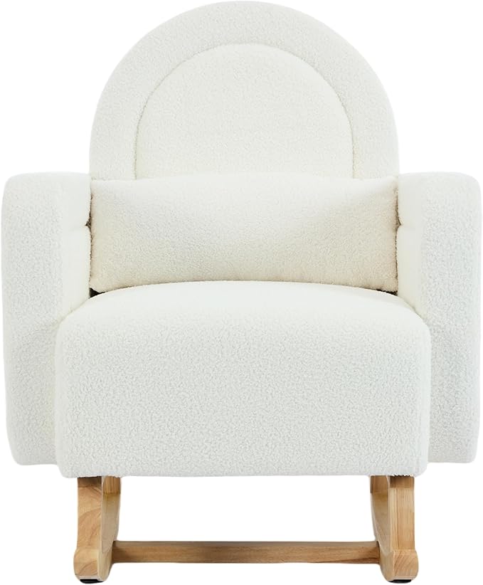 Christopher Knight Home Kiin Wooden Rocking Chair Indoor - Image 7