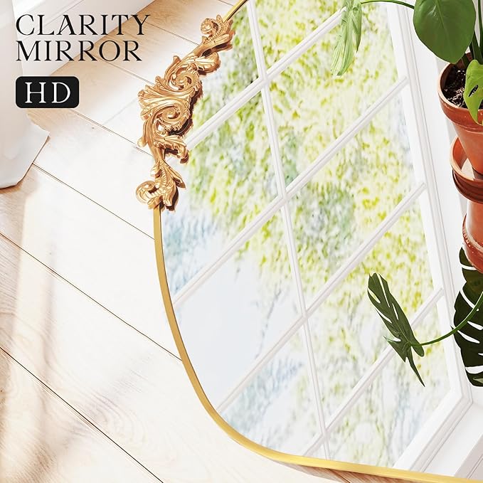 MISSDAY Vintage Gold Baroque Mirror - Image 9