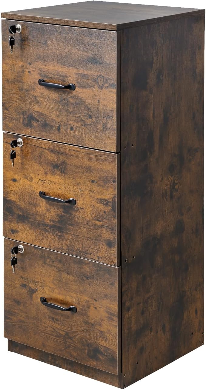 VEVOR 3 Drawer File Cabinet - Image 9