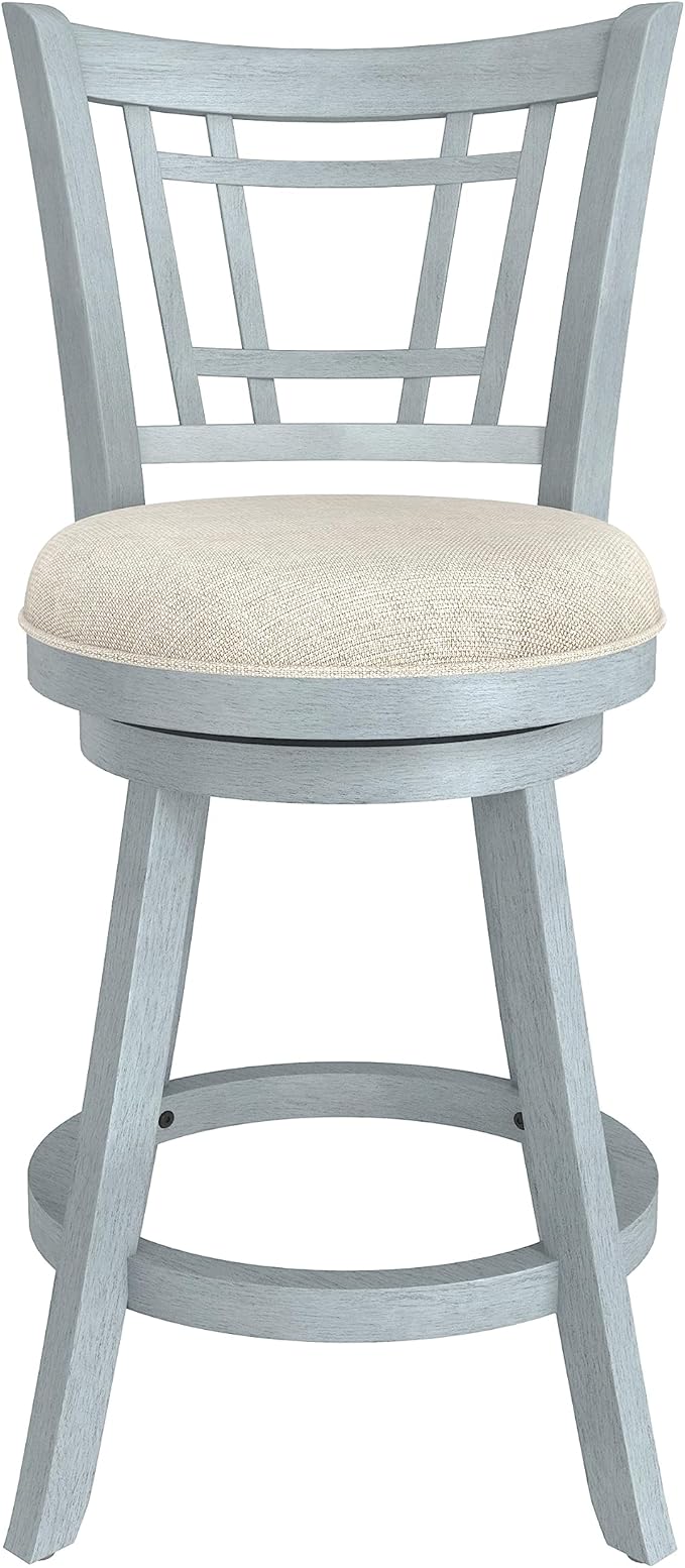 Hillsdale Fairfox 24.5" Wood Swivel Counter Height Stool - Image 4