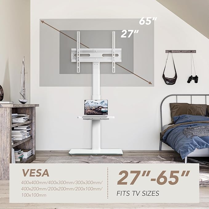 AX WABER Universal Floor TV Stand - Image 4