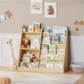 Lkeiyay 5 Tier Kids Bookshelf, Baby Bookshelf, Toy and Book Storage by LKEIYAY
