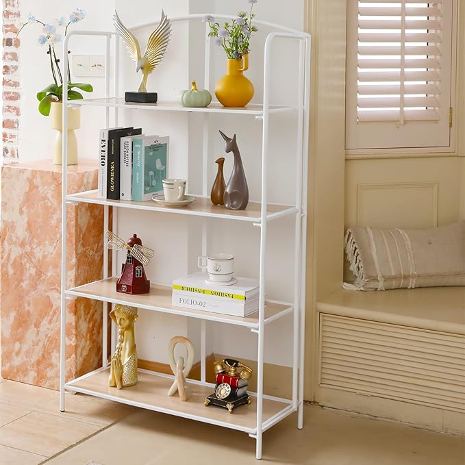 Crofy No Assembly Folding Bookshelf - Image 6