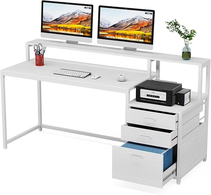 Tribesigns 63 Inch Computer Desk - Image 8