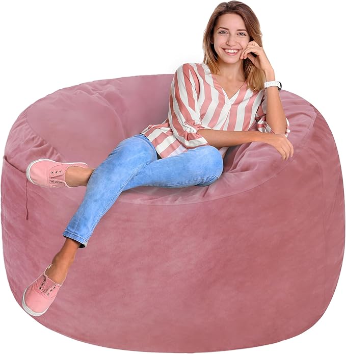Homguava 3FT Bean Bag Chair: 3' Bean Bags - Image 6