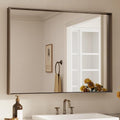 Keonjinn 40 x 30 Inch Brushed Bronze Mirror by Keonjinn