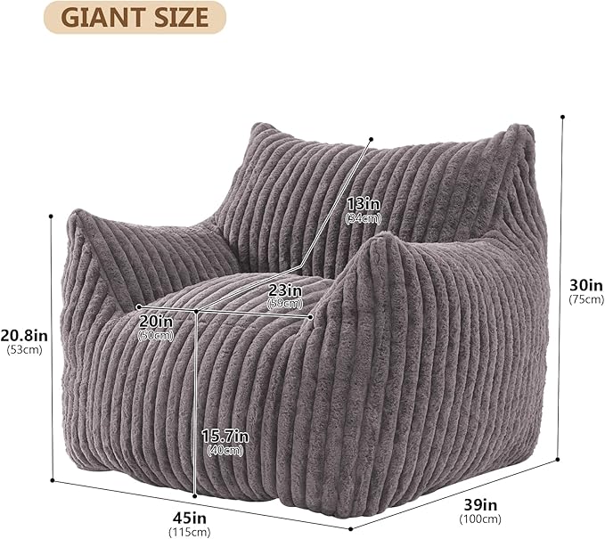 Giant Bean Bag Chairs for Adults - Image 2