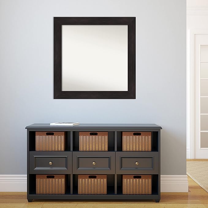 Amanti Art Silver Bathroom Mirror - Image 5