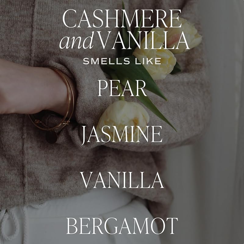 Sweet Water Decor Cashmere and Vanilla Reed Diffuser – Room Decor Aesthetic - Image 2