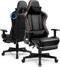 GTPLAYER Gaming Chair with Bluetooth Speakers, Adjustable Backrest and Height by GTPLAYER