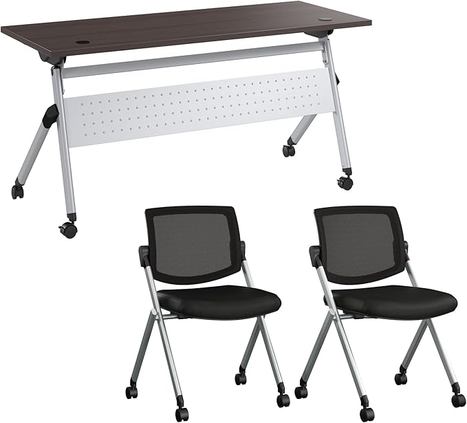 Bush Business Furniture Folding Training Table Set - Image 2