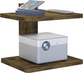 WALI Projector Mount Floating TV Shelf, Holds Up to 22lbs, Wooden Wall Mounted by WALI
