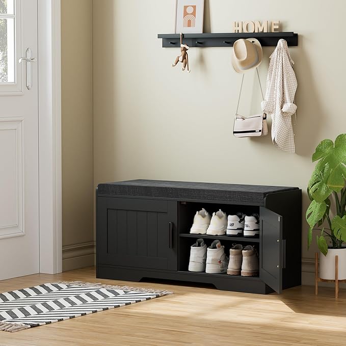 2-Tier Storage Bench, Shoe Bench - Image 3